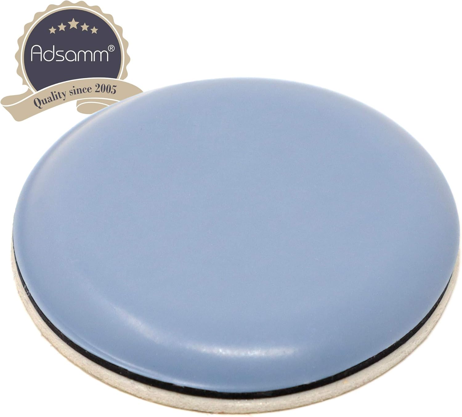 Adsamm® / 4 x PTFE glides, Grey-blue, diameter 40 mm - Image 4