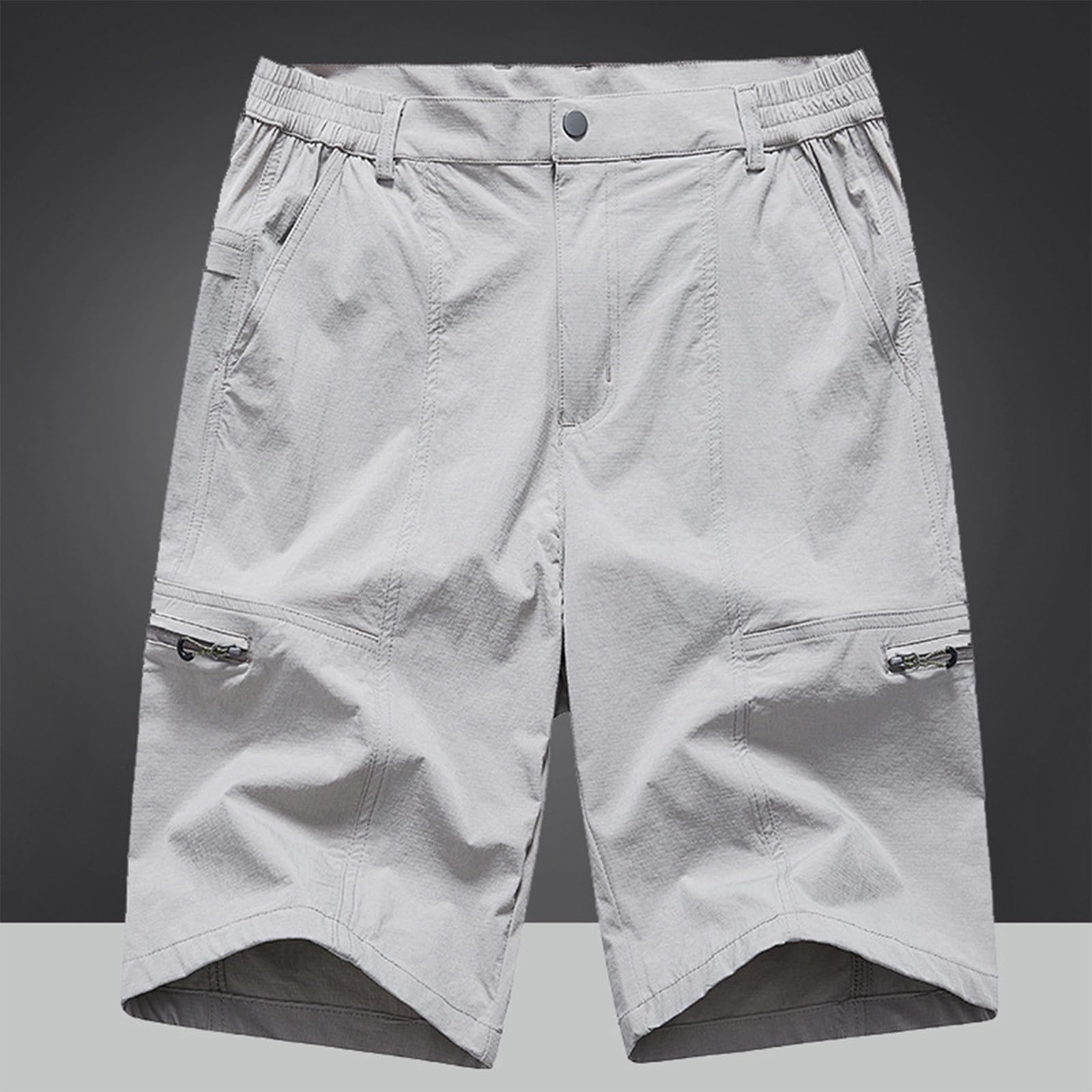 Pantalon Homme Cargo Pantalons De Travail Securityhose Tactique Moto Randonnée Chasse Stretch S-3Xl Jogging Hommes Ete Leger Court Shorts Poche pour Toutes Les Saisons