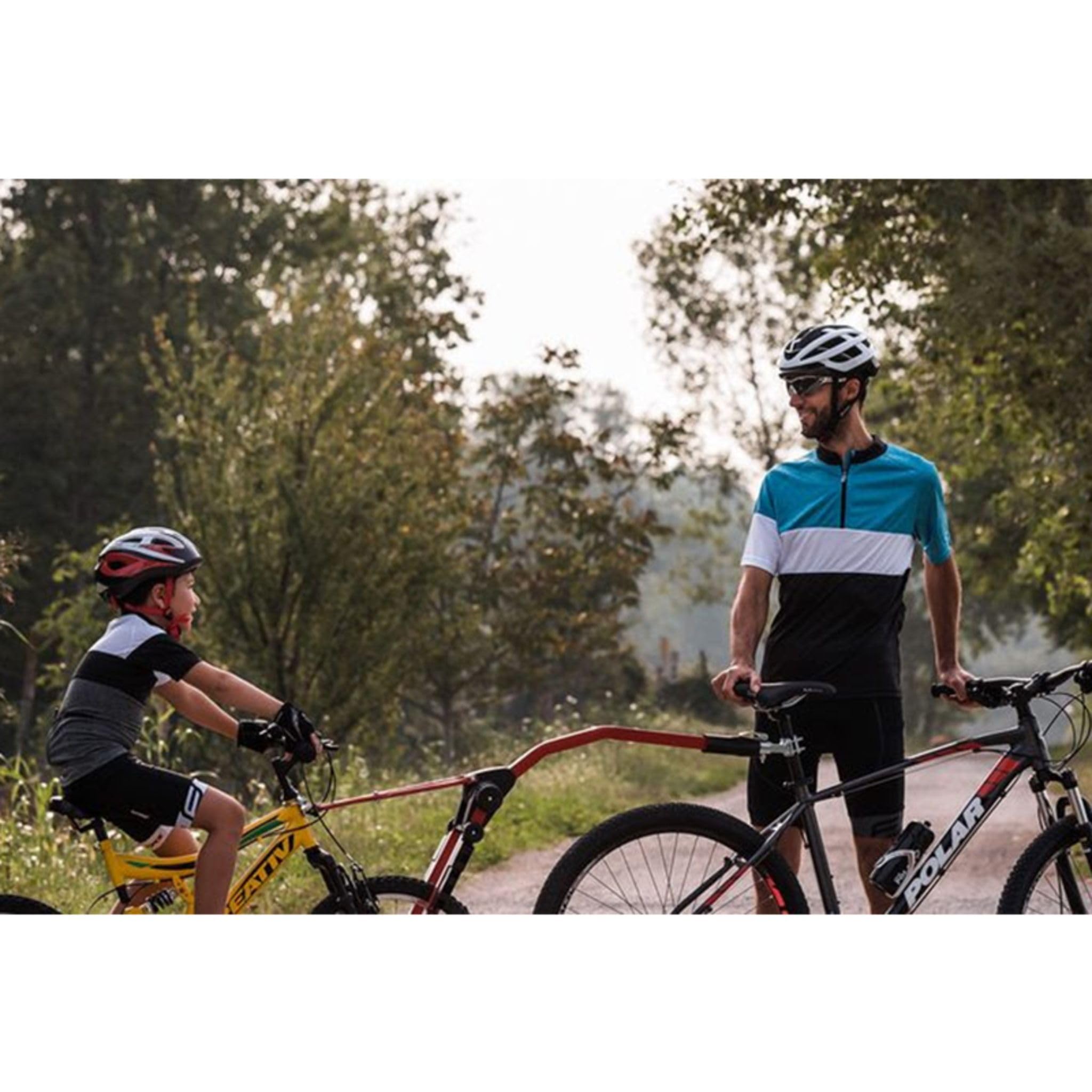 Peruzzo 8015058030000, Barra Traino Bici Trail Angel Giallo X 10/20 Unisex-Adult, Standard