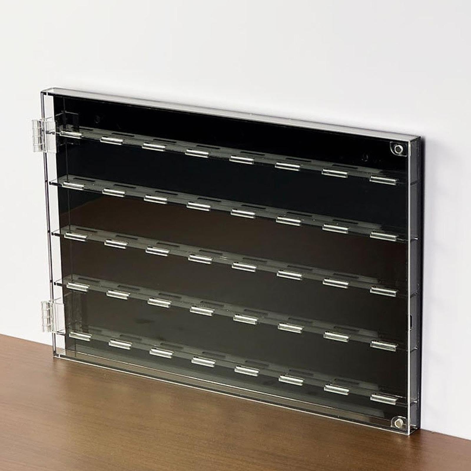 Milageto Caja Acrílica para Púas de Guitarra con Gran Capacidad Estuche de Almacenamiento Transparente Organizador de Accesorios Musicales Adecuada para Colecc, 32.5 X 21.5 X 2.2 Cm