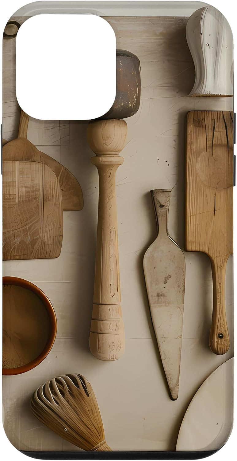 Vintage Cooking Utensils Set - Classic Kitchen Tools Design Case for iPhone 12 mini