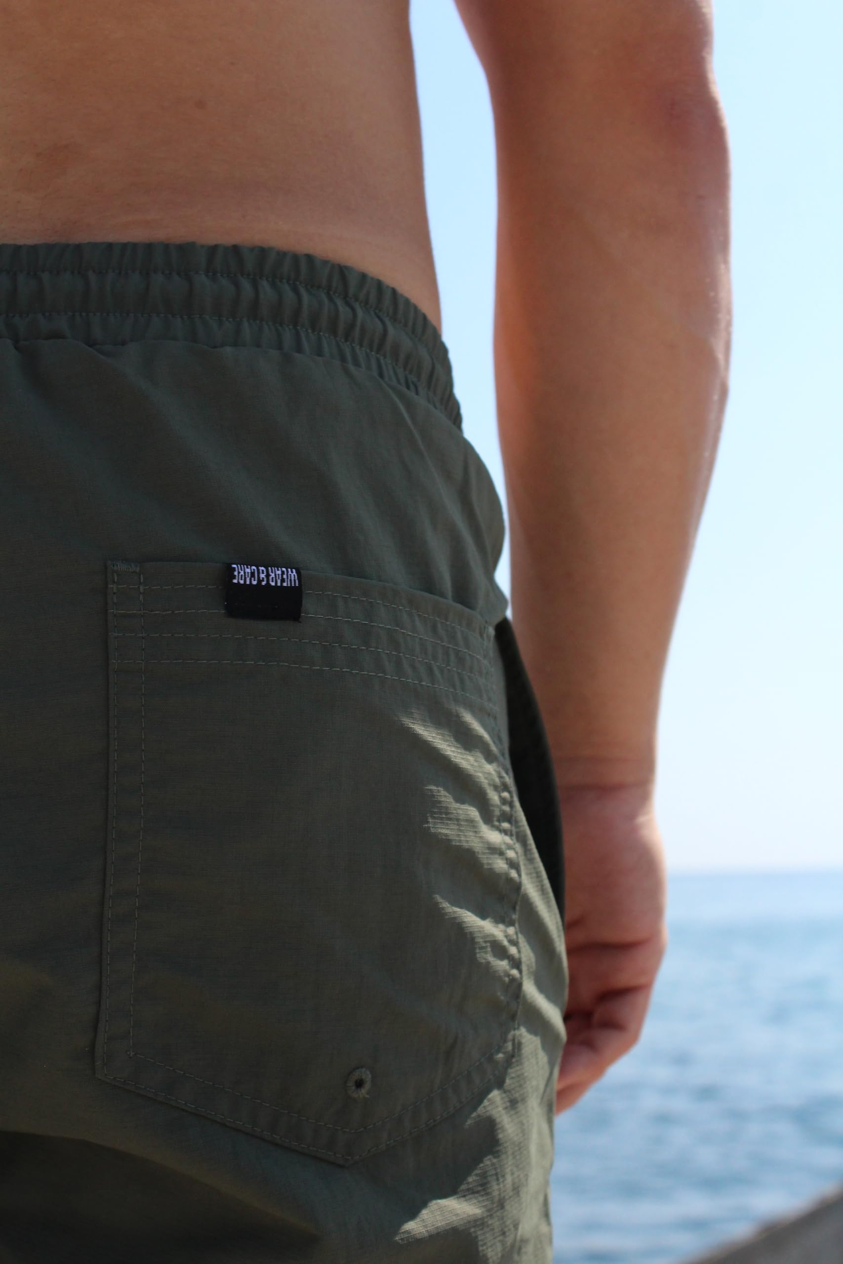 Surf Monkey Costume da bagno uomo Quick-Dry - Volley Short da nuoto