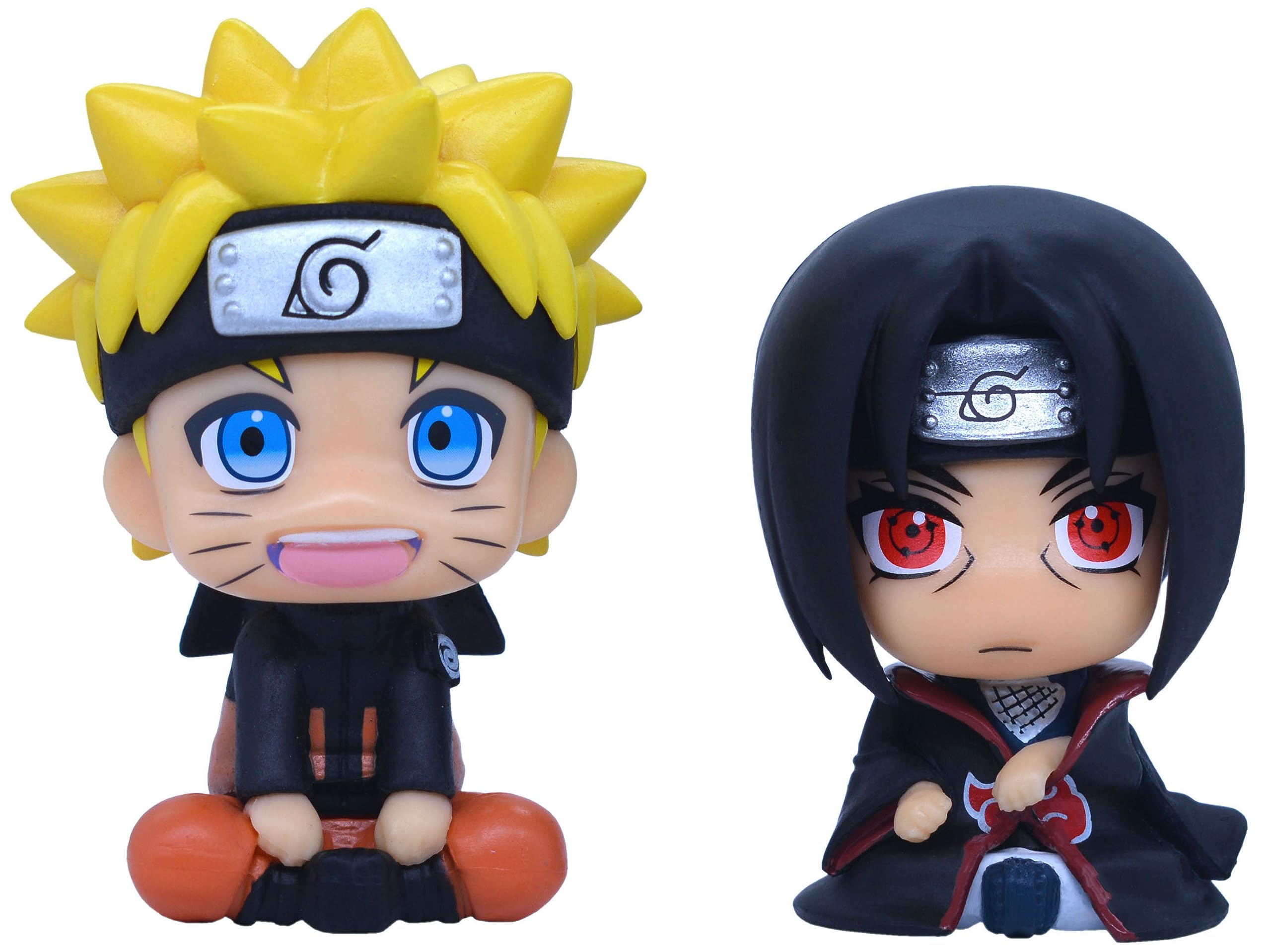Indorasen Anime Characters Kakashi Figure Uchiha Itachi Figure Uchiha Sasuke Figure Set,12 pieces