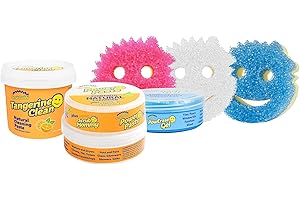 Sponges and Household Cleaning Supplies Bundle – Conquer Every Mess!