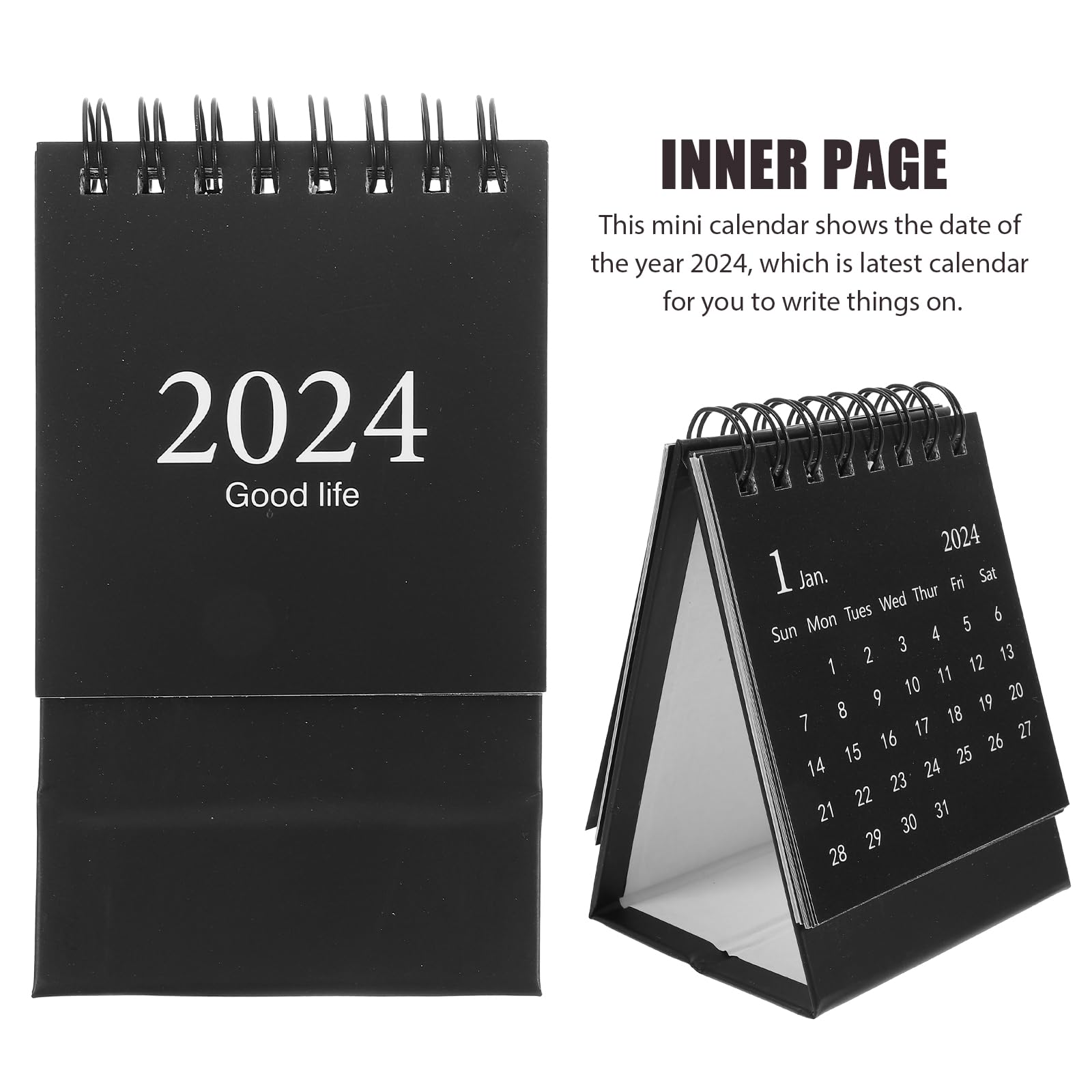 2023 Mini Desk Calendar - Standing Flip Calendar For Office & Home Planning