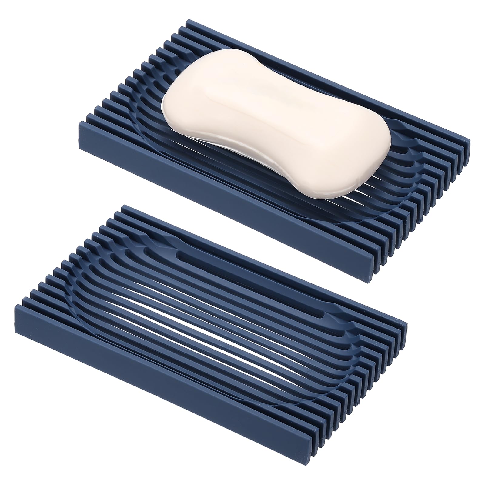 Économiseur de savon pour douche et baignoire support de shampooing lot de 2