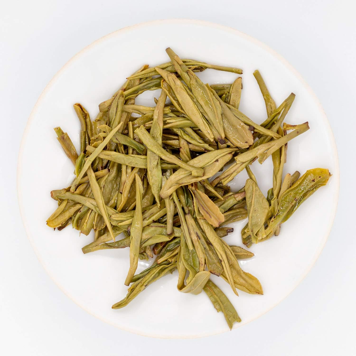 oriarmcha Xihu Long Jing Dragon Well Tea Leaves 500g (Pack of 2) - Chinese Longjing Green Tea Loose Leaf - Yuqian 1st Grade