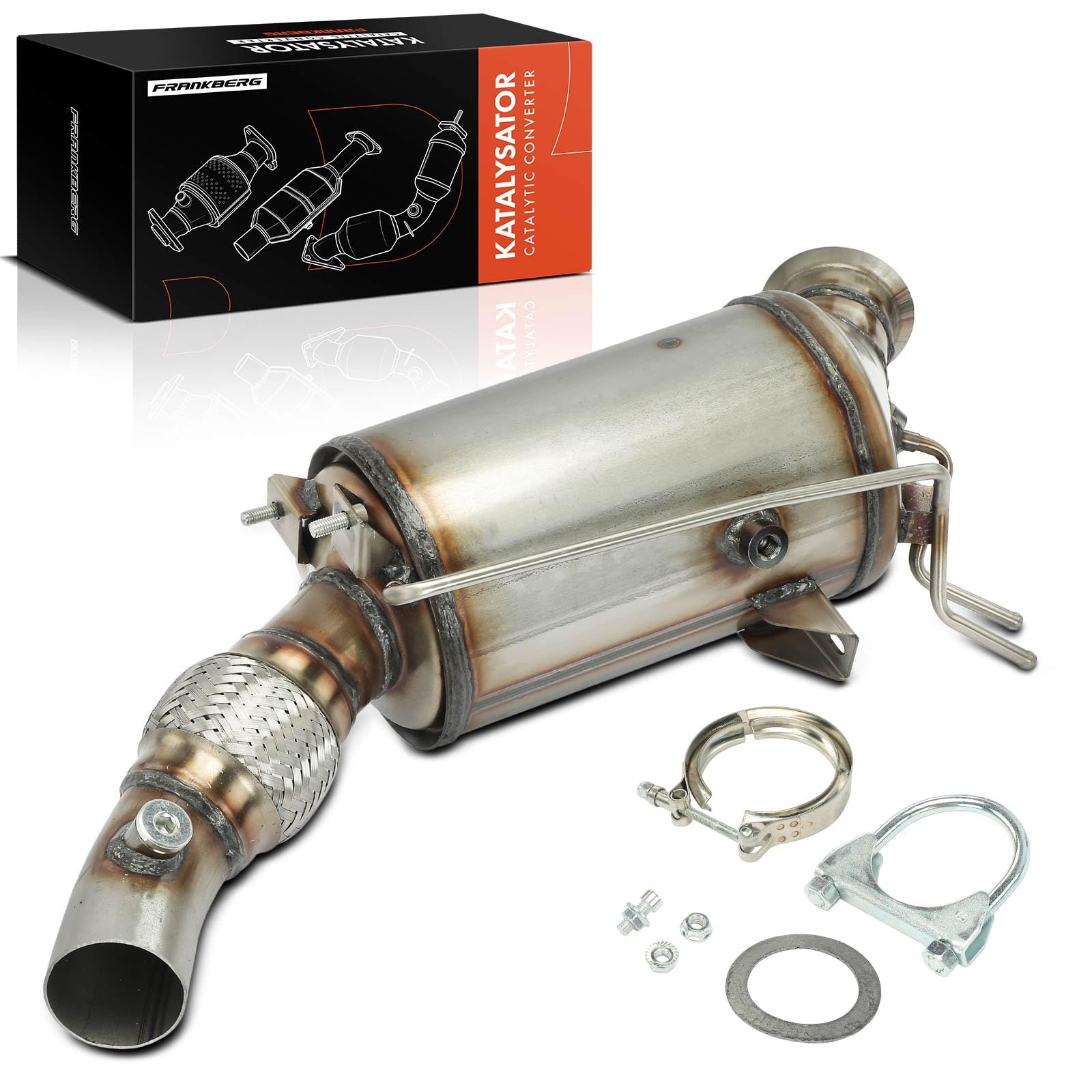 Frankberg Filtro de partículas diésel (DPF) 18308514988 | Compatible con: 3 Gran Turismo F34, Serie 5 F10, Serie 1 F21, 4 Cabriolet F33 F83, 4 Coupé F32 F82, Serie 3 F30 F80