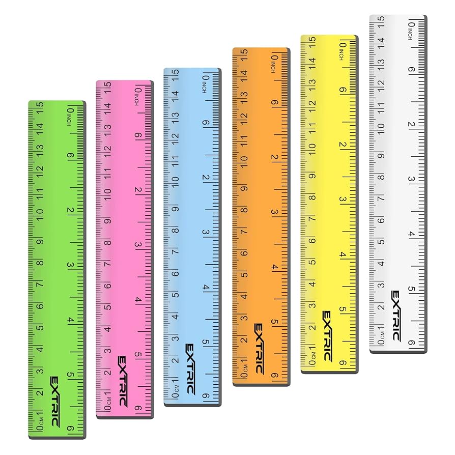 Amazon.com: Rulers 6 Inch Bulk Classrom, 6 Count Rulers for Kids Assorted Colors, Clear Ruler Metric and Inches, Shatterproof Mini Ruler for Kids : Tools & Home Improvement amazon-com-rulers-6-inch-bulk-classrom-6-count-rulers-for-kids-assorted-colors-clear-ruler-metric-and-inches-shatterproof-mini-ruler-for-kids-tools-home-improvement