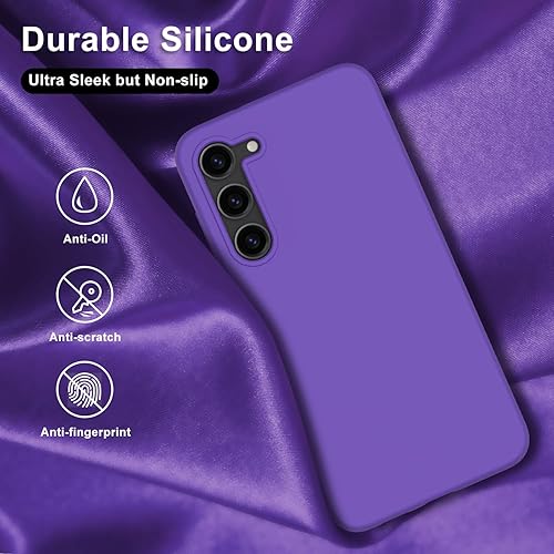 Miniatura 3 de bemal Funda para Samsung Galaxy S23+ Plus - Funda de silicona líquida suave y sedosa - Forro de microfibra suave de ajuste delgado - Diseñado para