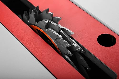 Miniatura 4 de WEN BL067D - Juego de cuchillas apiladas con punta de carburo de 6 pulgadas y 18 dientes para sierras de mesa de 8-14 y 10 pulgadas