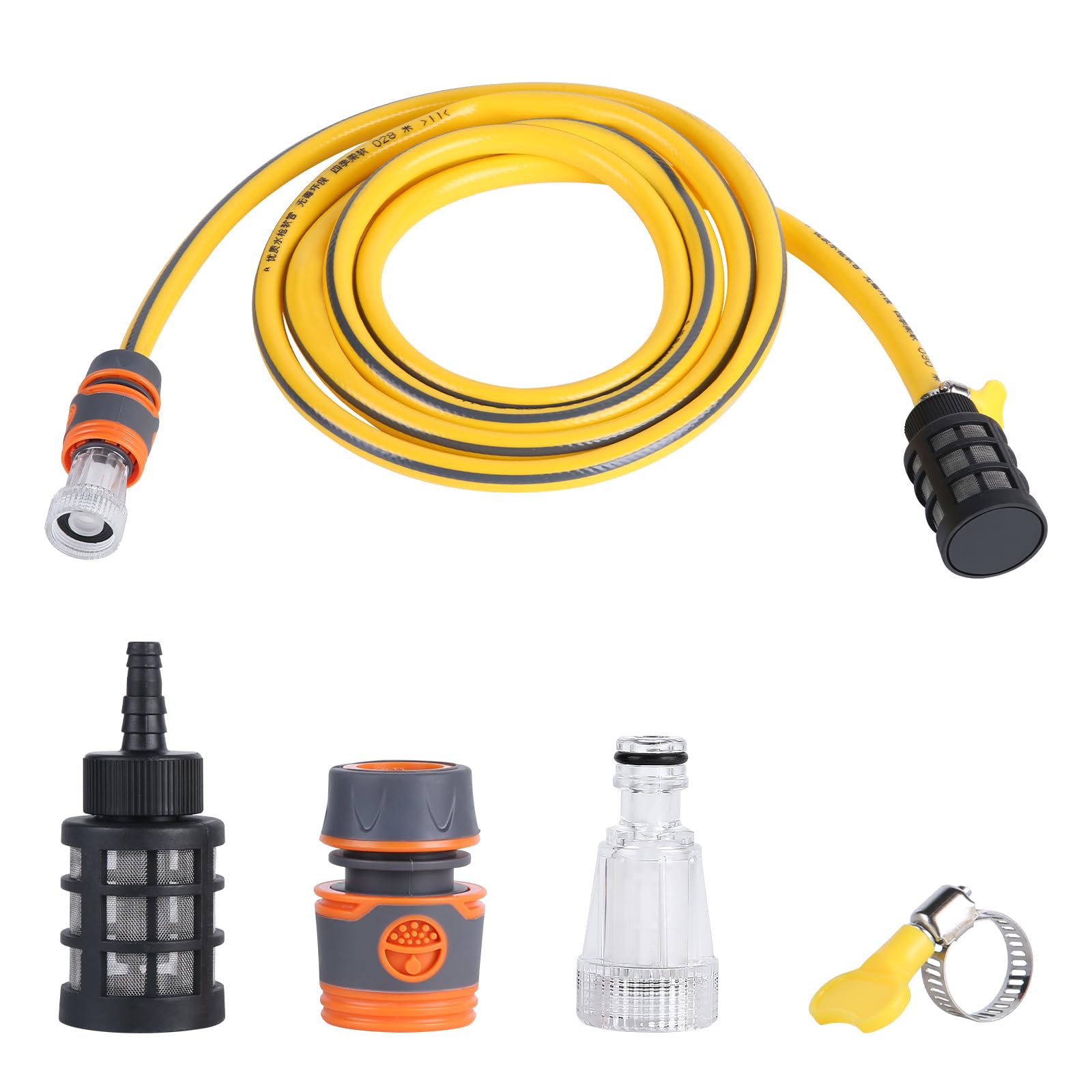 Manguera de succión 3M con filtro para hidrolimpiadoras Kärcher K2-K7 y Bosch AQT