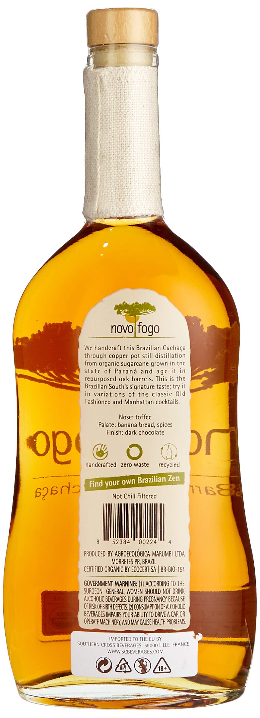 Novo Fogo Cachaca BARREL AGED (1 x 0.7 l)