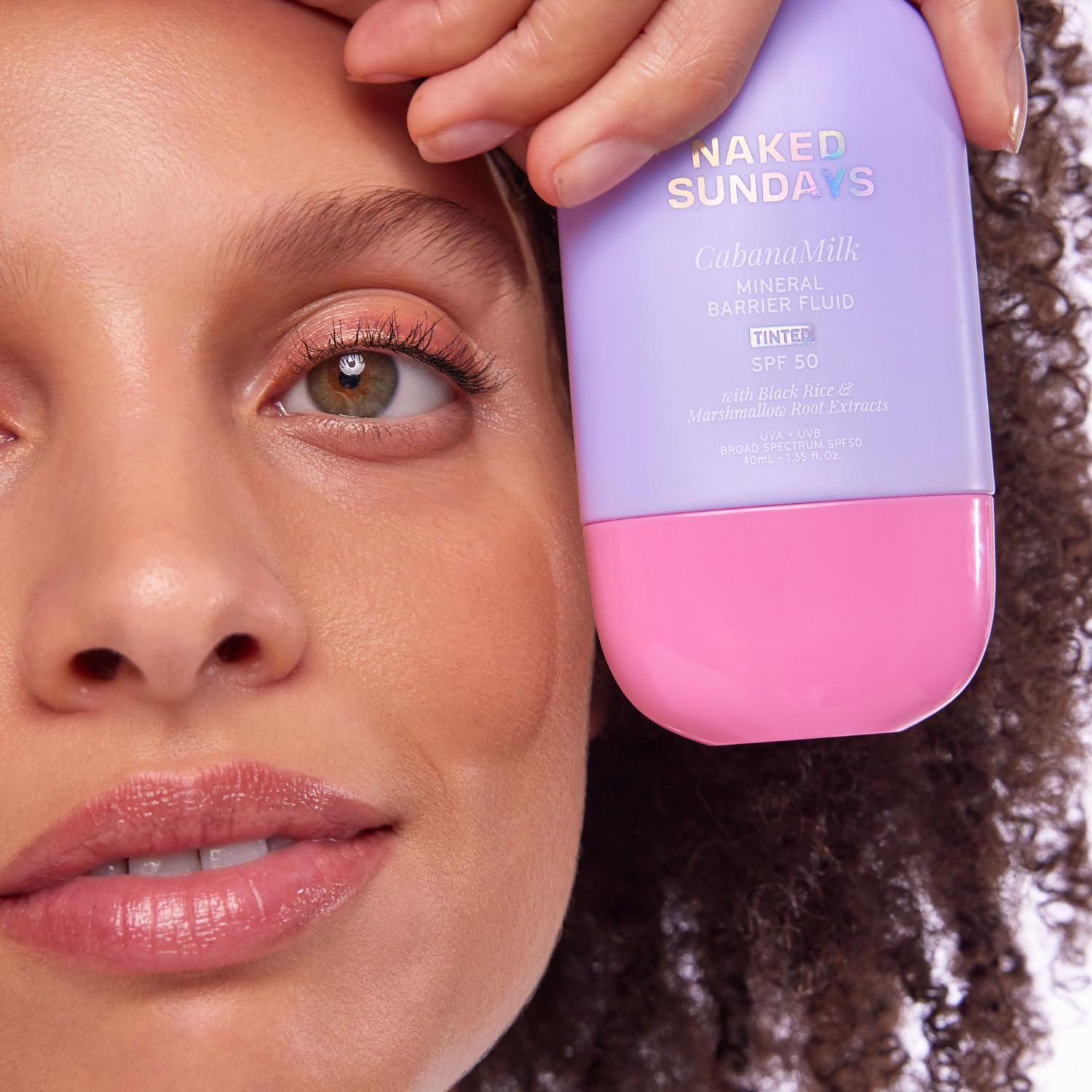 Naked Sundays CabanaMilk SPF 50 Mineral Sunscreen & Barrier Boosting Primer