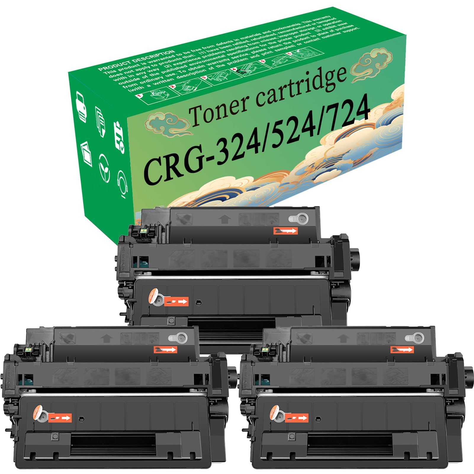 Canon - Canon Cartridge　CRG-524 Amazon.com: AOKLEY CRG-324 CRG-524 CRG-724 Toner Cartridge