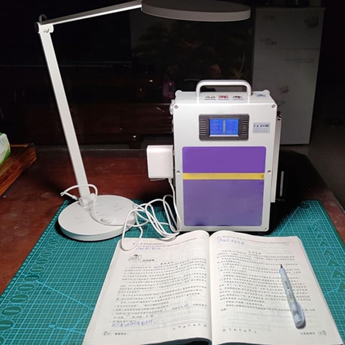 Generador portátil de manivela manual y energía solar, 220 V / 500 W, salida AC y DC 12 V, para camping y emergencias miniatura 2