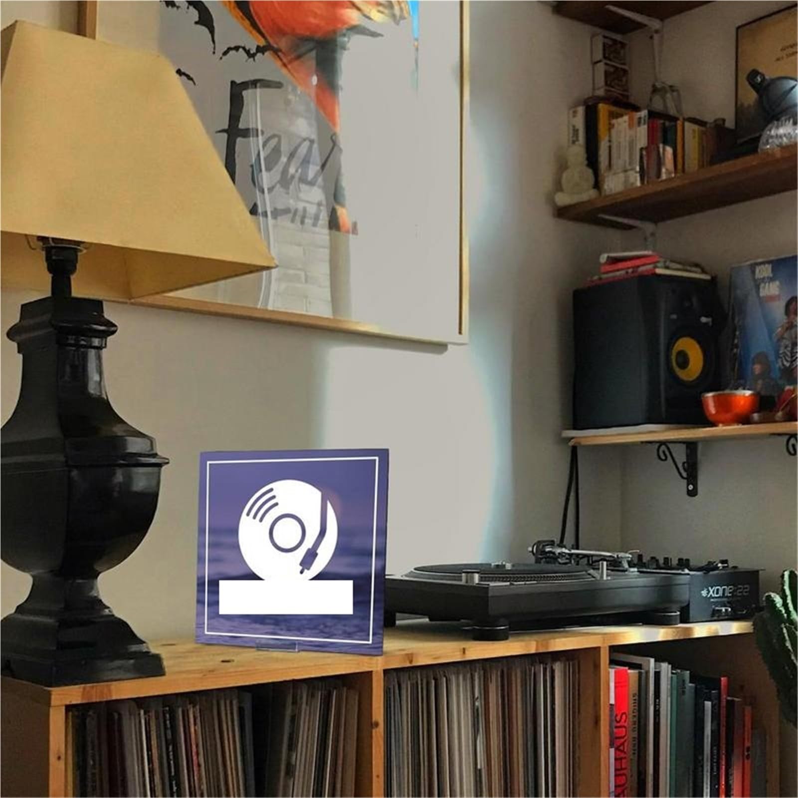 5 Pezzi Espositore for Dischi Espositore da Tavolo for Dischi Supporto for Display da Tavolo for Copertina di Album Musicale