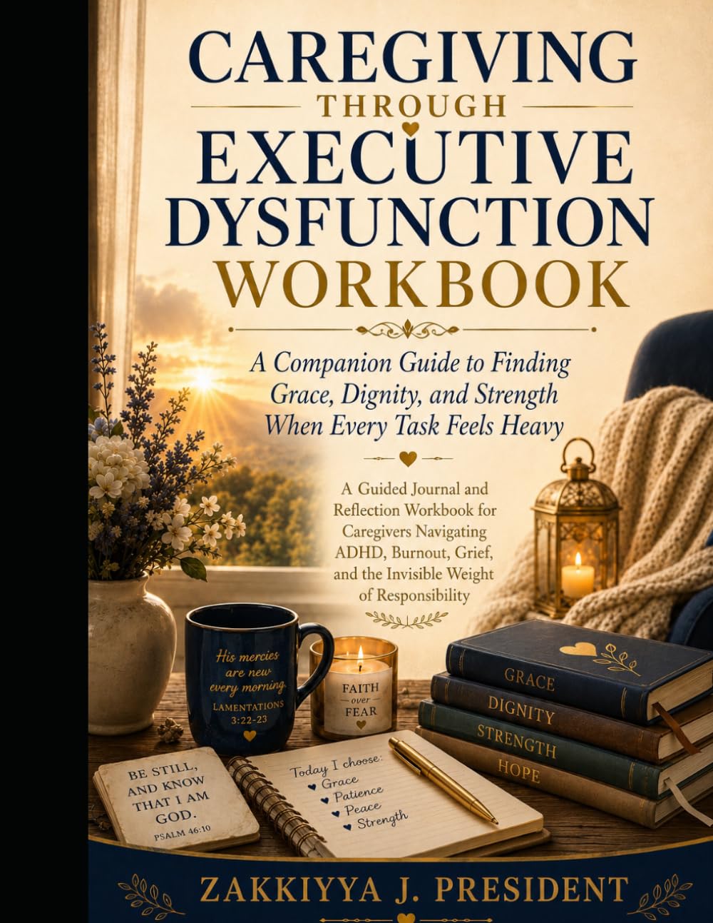 Caregiving Through Executive Dysfunction Workbook: A Companion Guide to Finding Grace, Dignity, and Strength When Every Task Feels Heavy