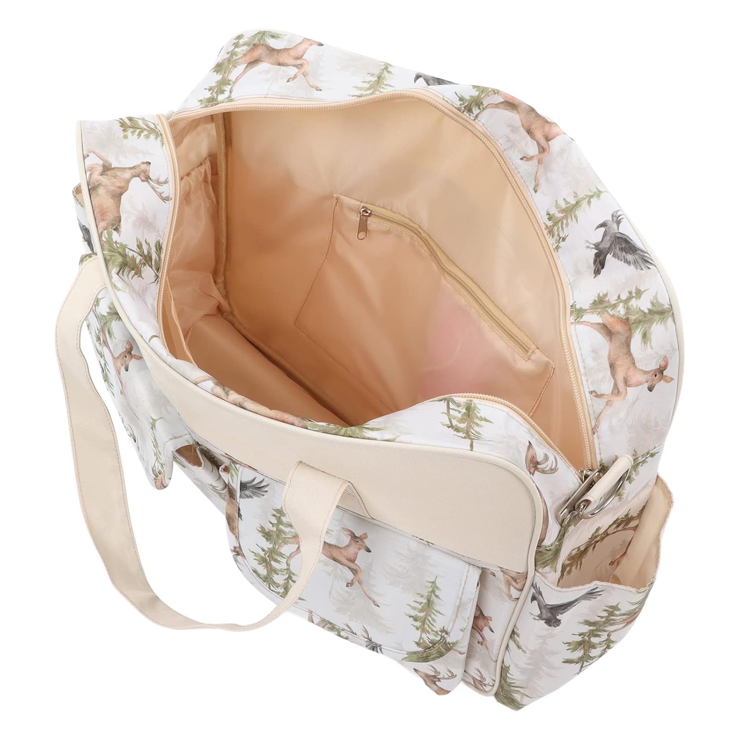 Nappy Changing Bags, Bump Diaper Bag Backpack for Mom and Dad (Forest Elk)