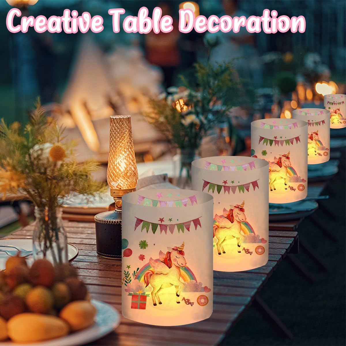 Bougies Anniversaire Fée Licorne - Boutique Havard