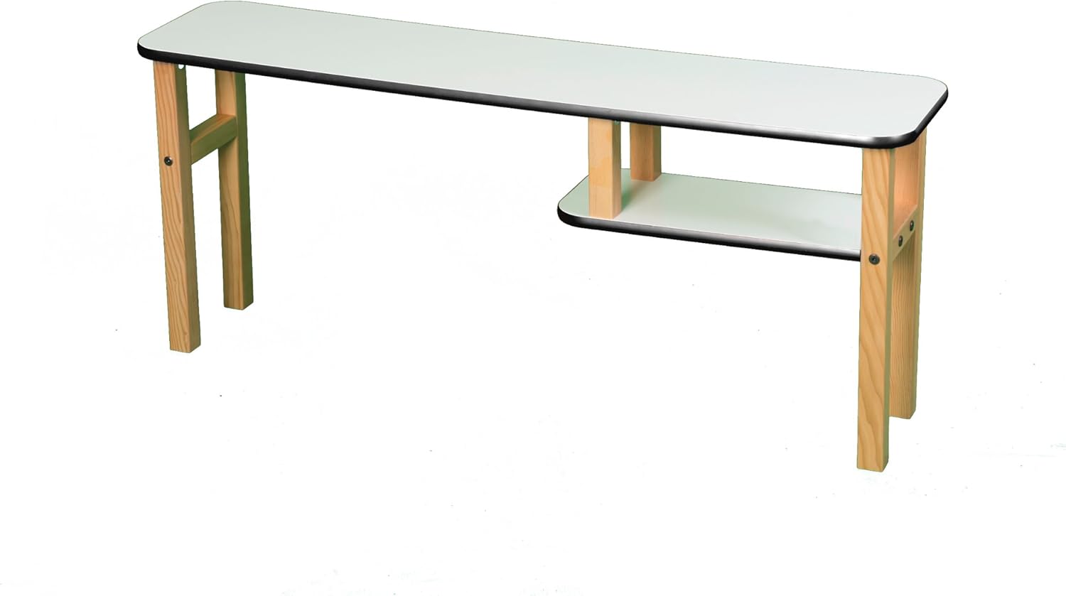 Wild Zoo Furniture Hutch for Buddy and Computer Desks, White/Black Home & Kitchen