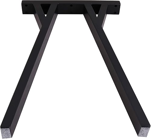 Miniatura 6 de 2 patas de banco de 18 pulgadas, patas de banco de acero vintage, patas de mesa de café, patas de escritorio de computadora, patas de mesa de cocina