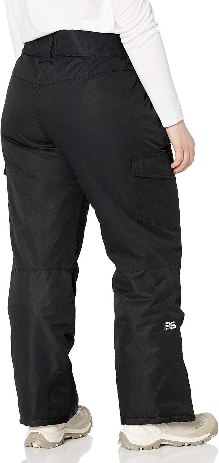 Arctix Women's Snow Sports Insulated Cargo Pants, Black, 4X/27" Inseam - Image 2
