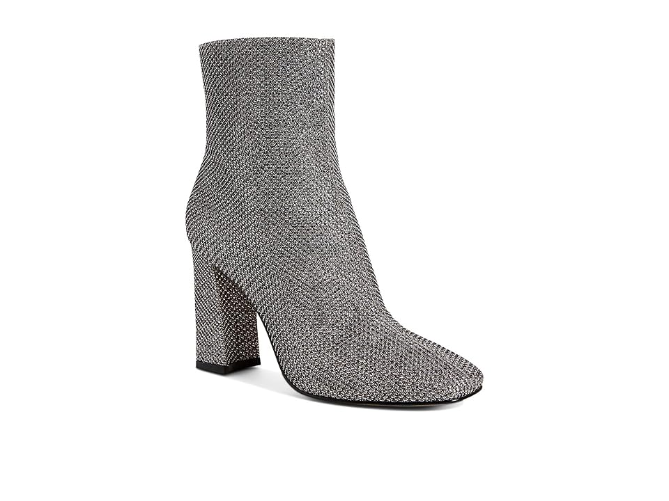 Katy Perry The Luvlie Bootie (Silver) Women's Boots INTERNATIONAL SHIPPING