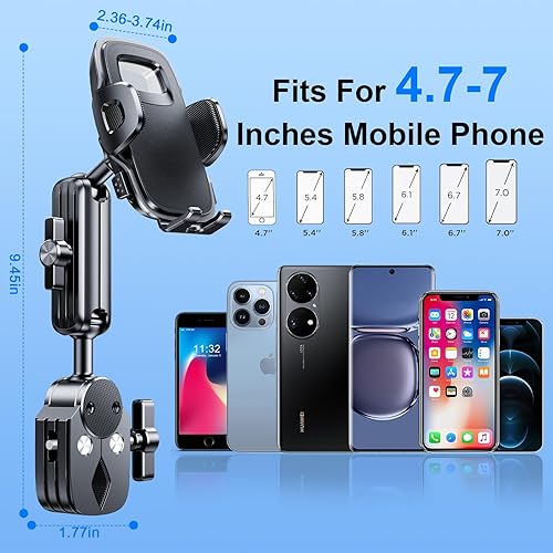 Miniatura 2 de Soporte de teléfono para motocicleta, soporte de teléfono de bicicleta de montaña para bicicleta, accesorios de motocicleta eléctrica, soporte de