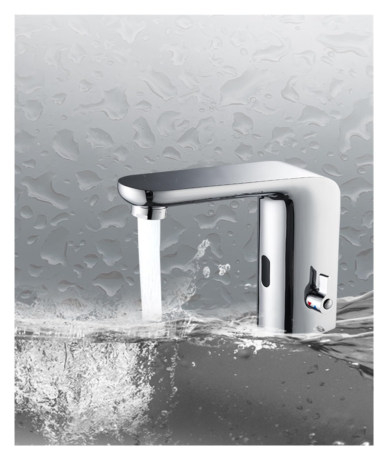 Fregadero infrarrojo automático sin contacto que ahorra agua en tu baño