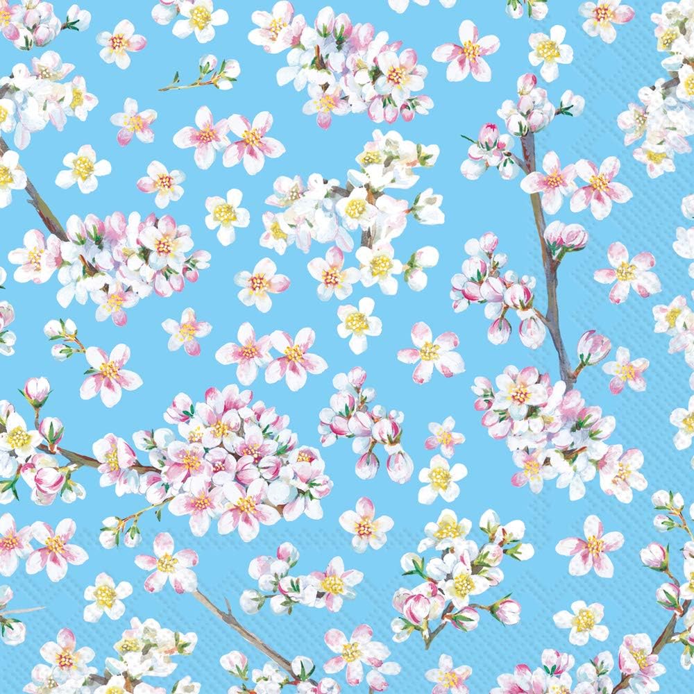 Boston International IHR 3-Ply Cocktail Beverage Paper Napkins, 5 x 5-Inches, Harmony Forever