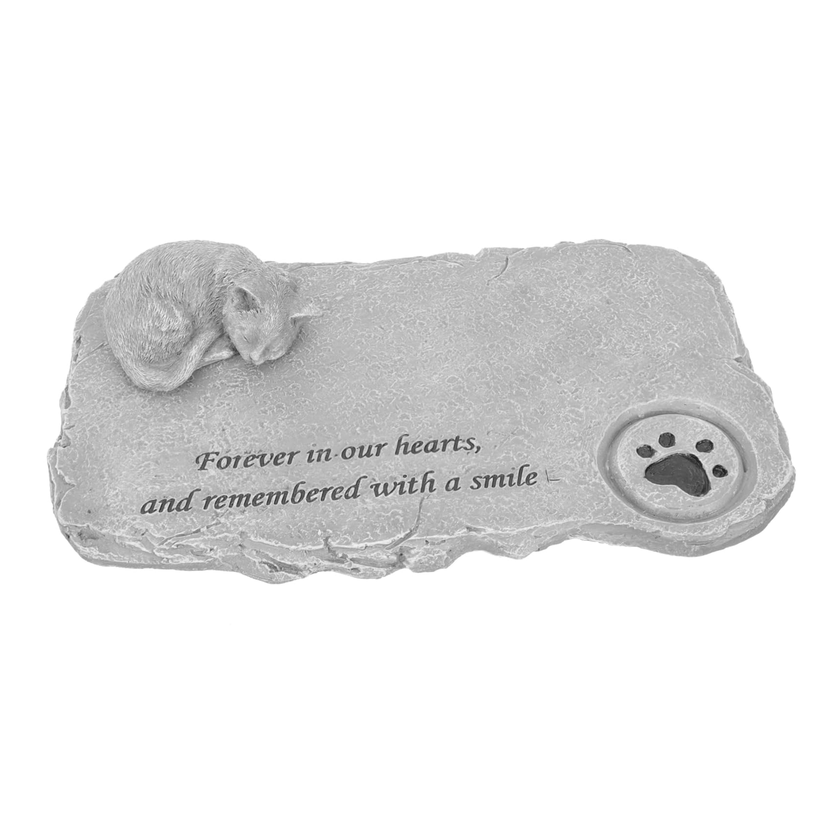 BELLIFFY Lápida Conmemorativa del Gato Piedra Conmemorativa del Conmemorativa para Mascotas Lápida Conmemorativa del Gato Lápida Decorativa para Mascotas Adorno De Lápida