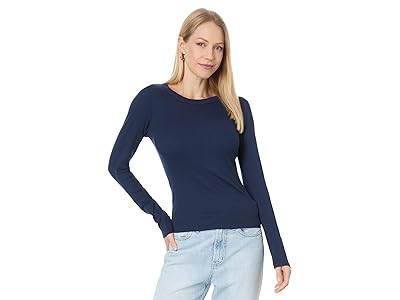 Michael Stars Zola Long Sleeve Crew T-Shirts Women