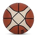 Vector X Basketball X-Pro 14 Panel Premium PU Material|Dual Tone Design|Woven Butyl Bladder|BBFI Approved|Rubber Moulded Indoor/Outdoor Match Ball|Official Size 6 for Women-Brown gallery image