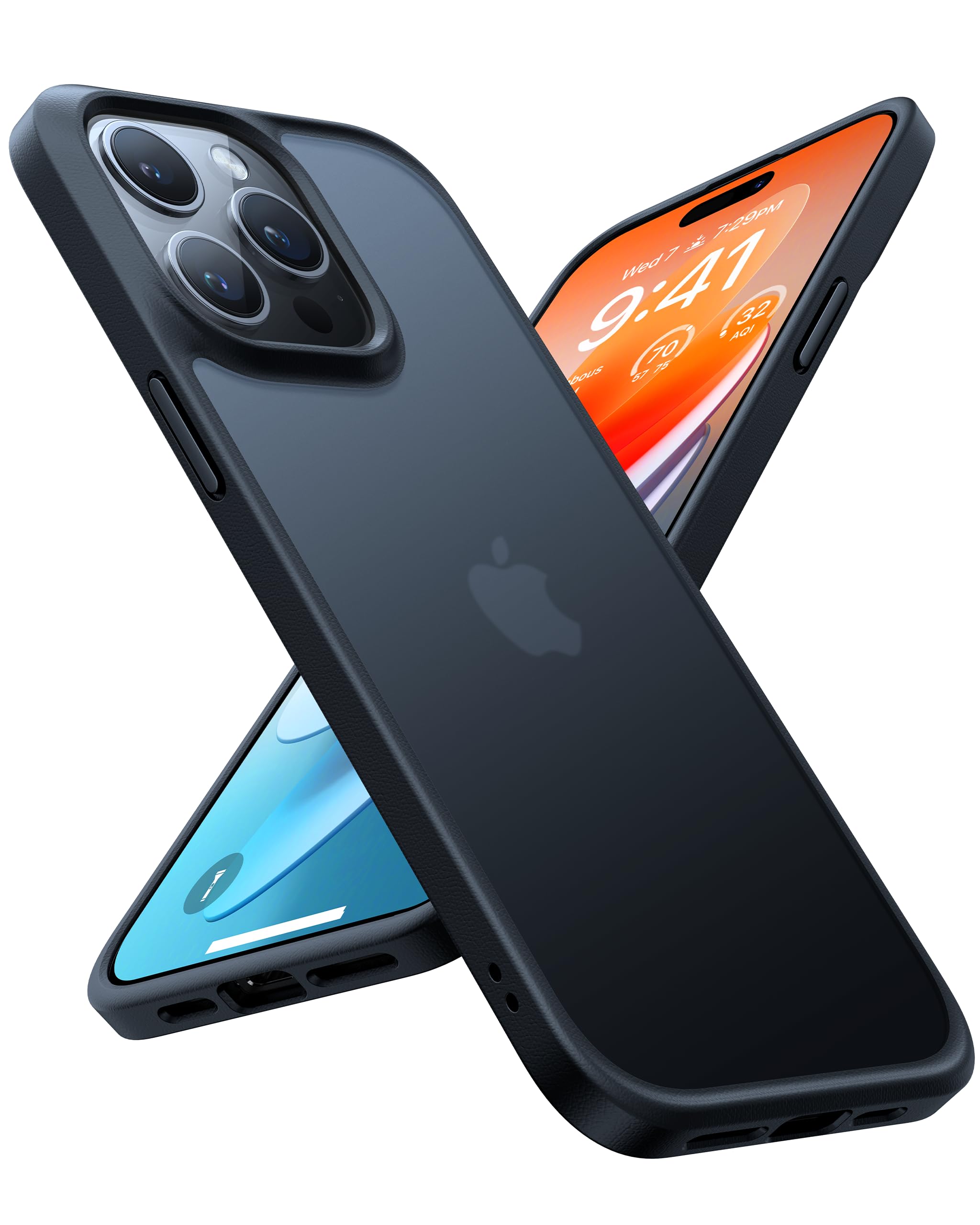 Amazon.com: TORRAS Shockproof for iPhone 15 Pro Case 6.1