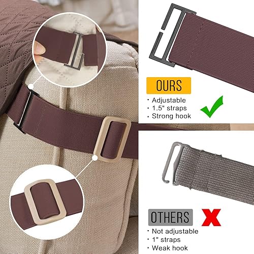 Miniatura 6 de ASHLEYRIVER - Funda reversible para sillón reclinable, de protección para perros