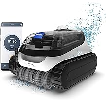 Polaris PCX 868 iQ Smart Robotic Pool Cleaner for In-Ground Pools up to 50ft, Smart App Control, Large Filter Canister, and Easy Lift Removal System