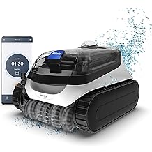 Polaris PCX 868 iQ Smart Robotic Pool Cleaner for In-Ground Pools up to 50ft, Smart App Control, Large Filter Canister, and Easy Lift Removal System