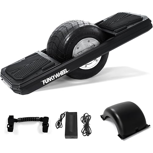 Electric Unicycle Self-Balancing Monowheel, 27 Miles Long Range, Maximum Speed of 12 MPH and 23° Climbing Ability，700W Brushless Motor(UrbanX)