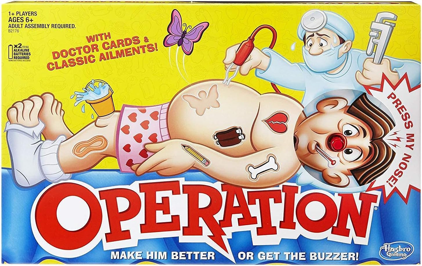 Hasbro Gaming Games Operation Game