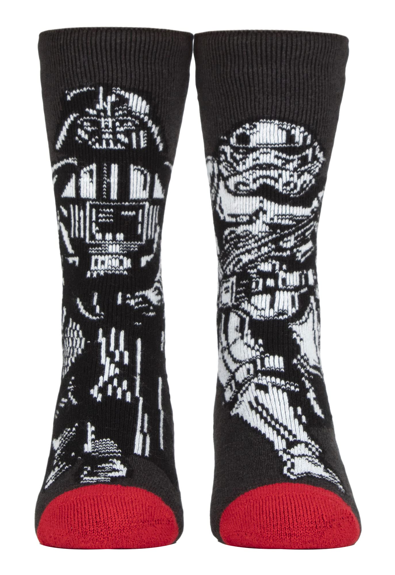Heat Holders Boys Darth & Stormtrooper Kids Star Wars Socks Lite | Winter Novelty Socks For (9-12, )