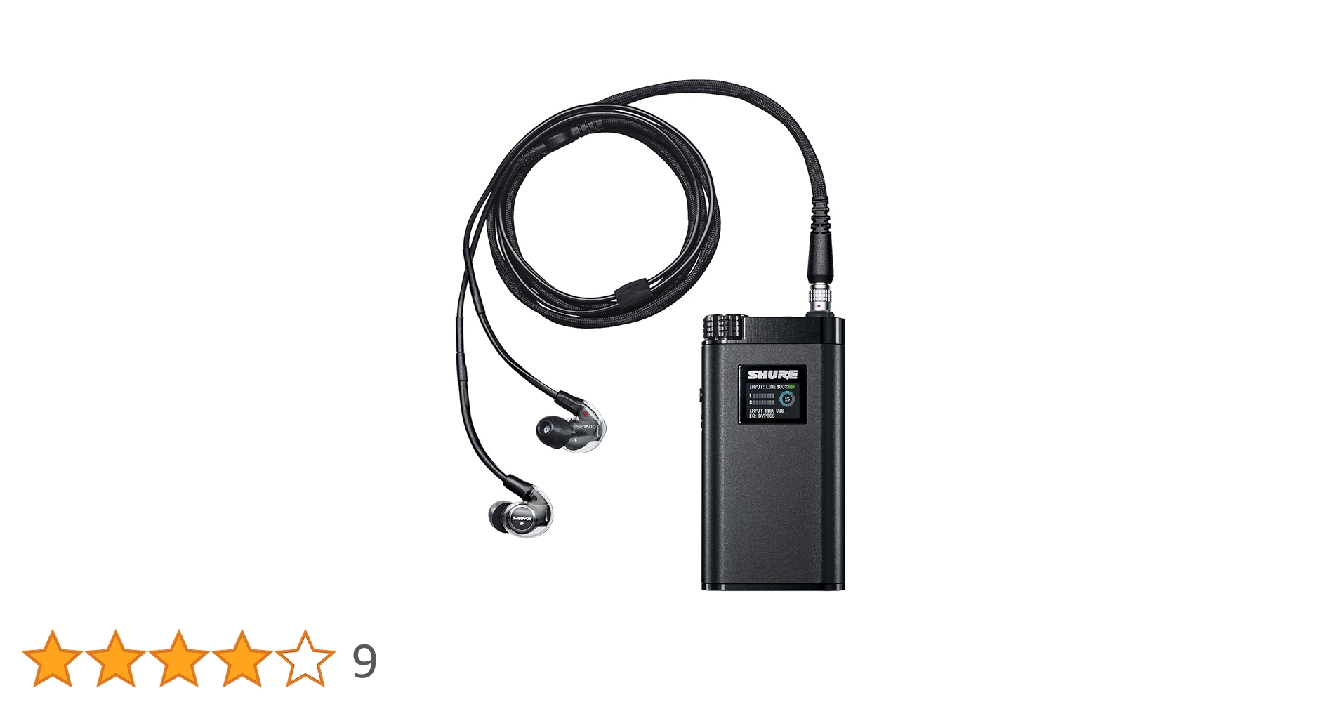 (未使用･未開封品)　SHURE イヤホンシステム KSE1500 高遮音性 コンデンサー型 ハイレゾ対応 ヘッドホンアンプ一体型 KSE1500SYS-J-P  df5ndr3 Amazon.co.jp: SHURE イヤホンシステム KSE1500 コンデンサー型
