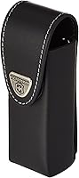 Vista 1 de Victorinox Belt Case Leather with Velcro Fastener for Large Pocket Knives Black 12 cm, Black, One Size, Coin Pouch