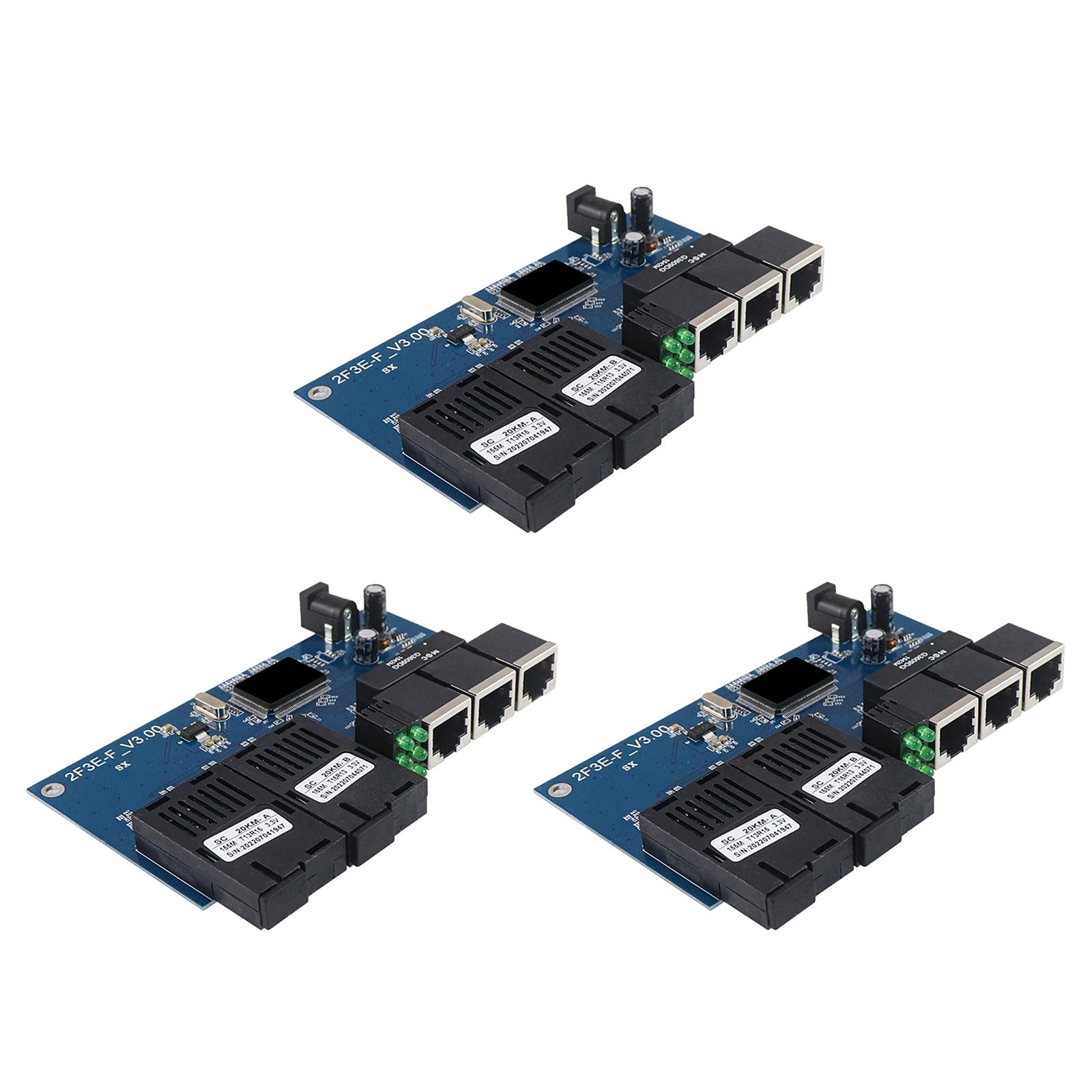 Fiber Opt Converter 2 Fiber 3 Ethernet Ricetrasmettitore Opt Fibered Configurazioni facili e bassa manutenzione in apparecchiature per strumenti di rete per data center