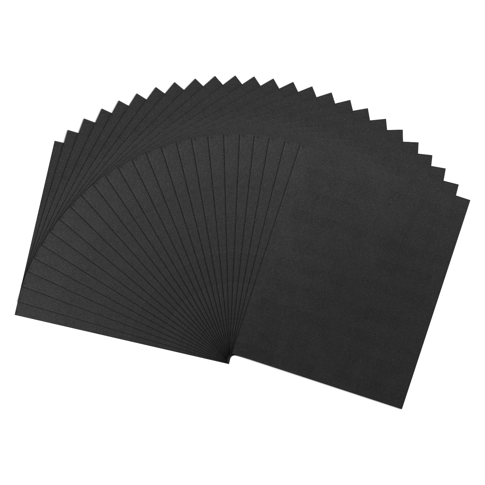 Rebower 25 Pcs 320 Grit Sandpaper, 9 x 11 Inch Sand Paper Silicon Carbide Abrasive Sanding Paper [ for Wood Craft & Furniture Repair & DIY Projects ]
