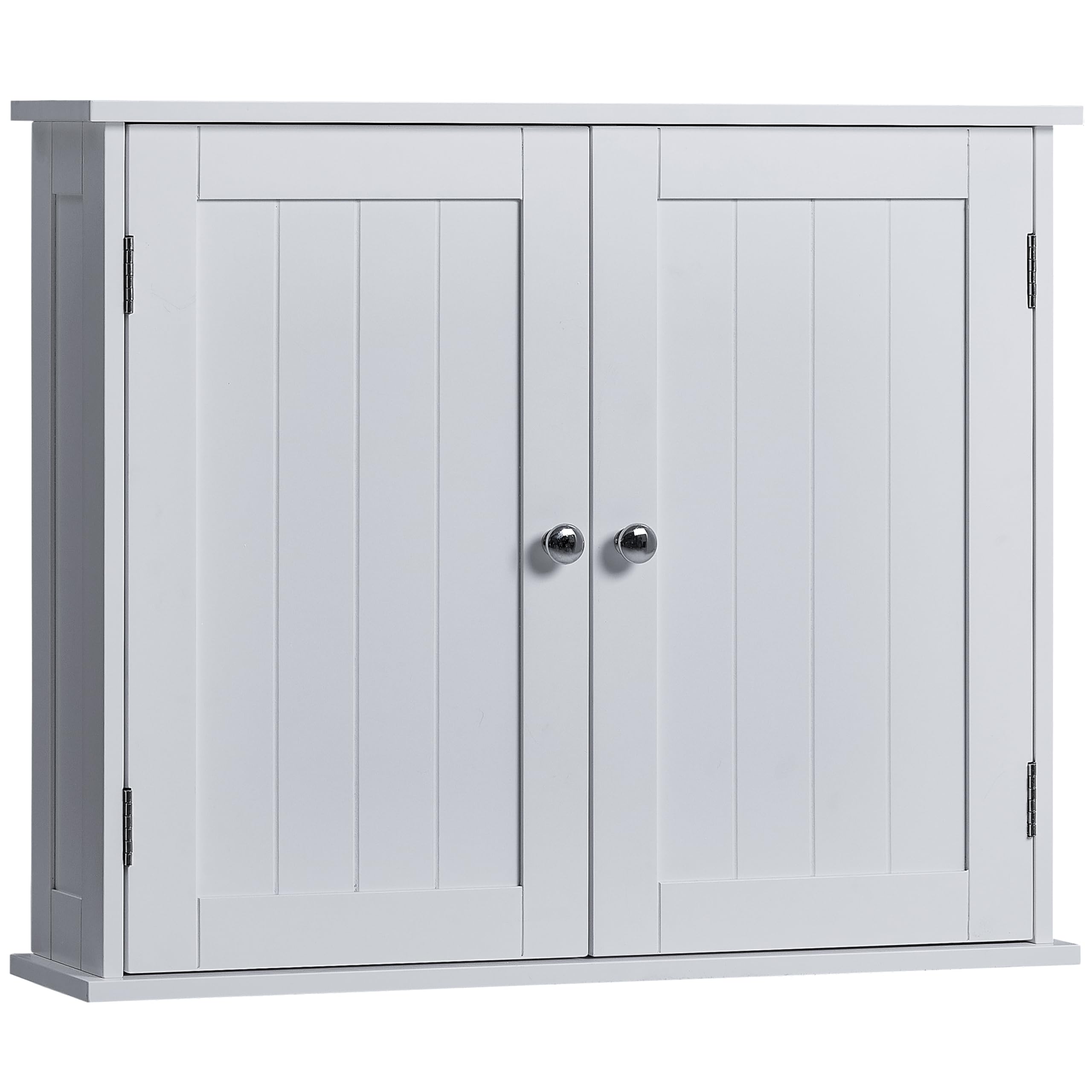 Priano 2 Door Wall Cabinet - White