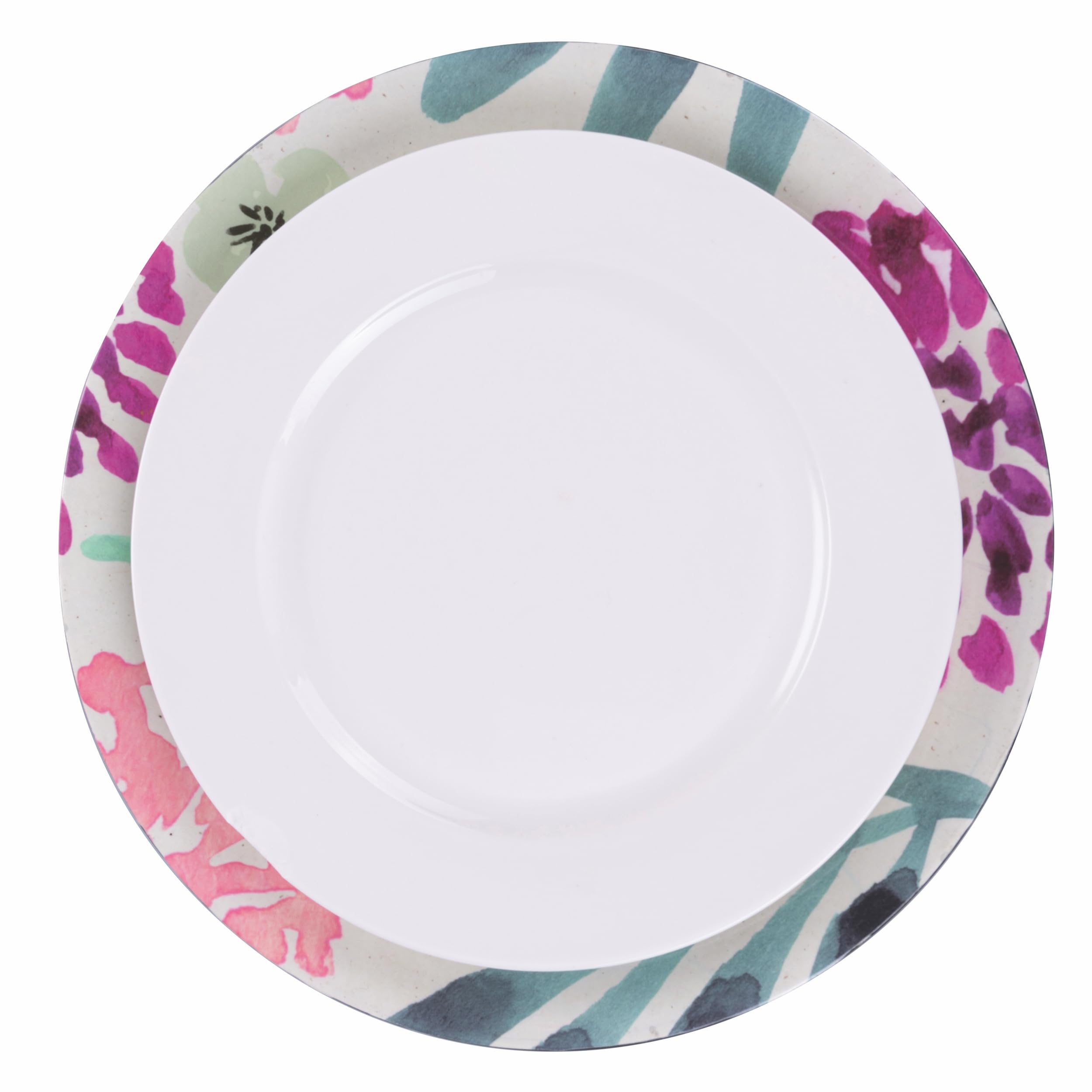 Set 6 Sottopiatto Ø 33 cm in plastica PP, New Acquerello