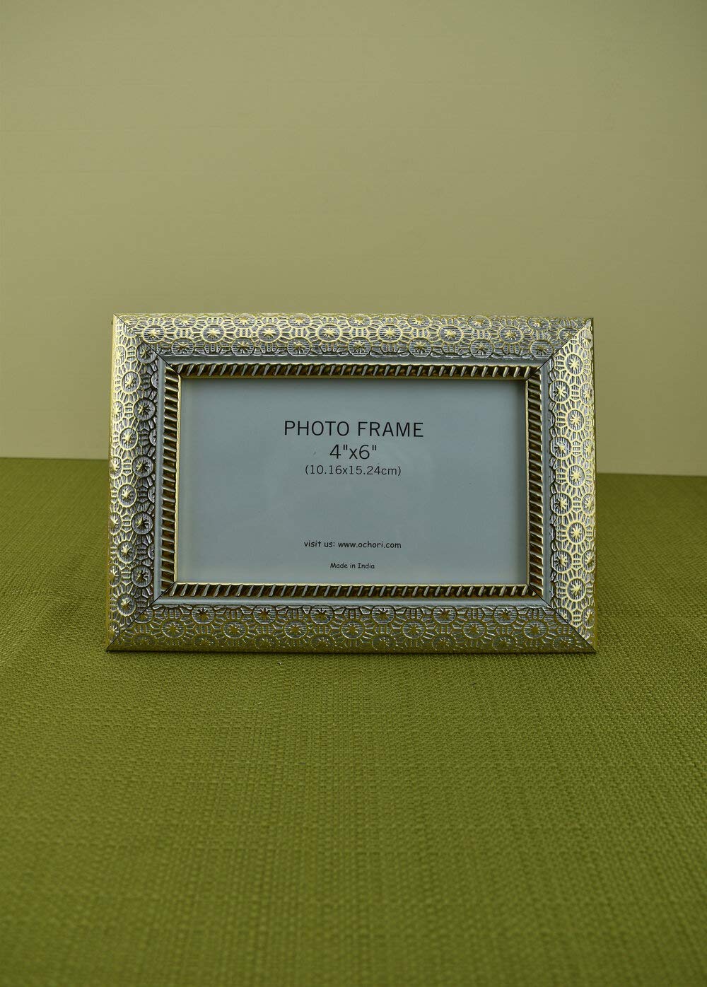 Vintage 4x6 Photo Frame - Elegant White Memory Frame -1