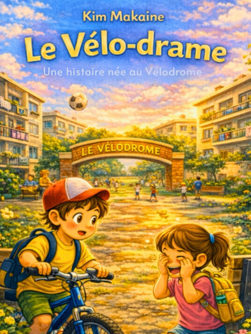 Le VÉLO-DRAME: Album jeunesse illustré – Édition reliée grand format