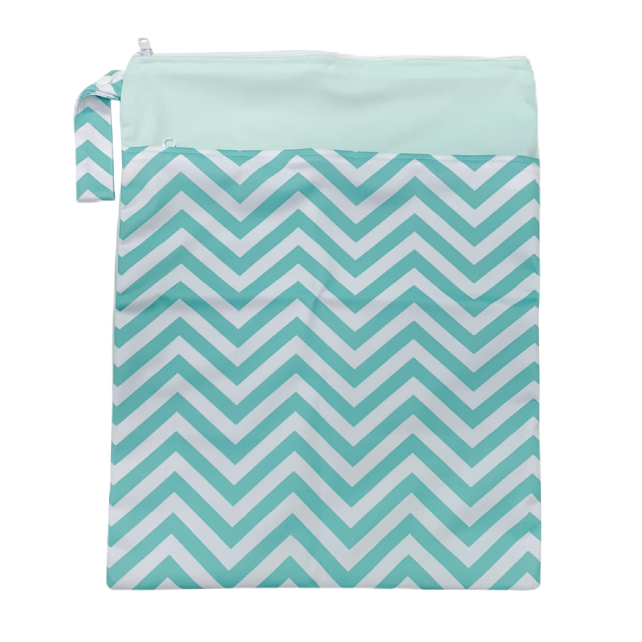 Chippi & Co Borsa bagnata per costume da bagno e asciugamani, borsa asciutta per bambini, borsa da viaggio per vestiti sporchi, per pannolini, vestiti, bikini, palestra, spiaggia, piscina,